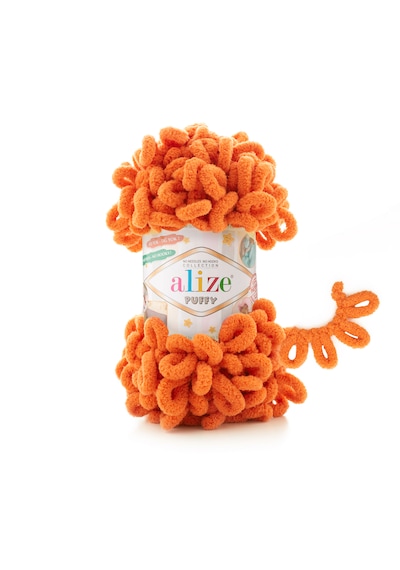 Alize 5 Adet Puffy El Örgü Ipliği 5'li Paket - 100 Gr. 9 Mt. Parmak Örgü Ipi - Şevval Tuhafiye 06