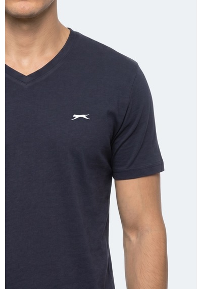 Slazenger Rıvaldo T Erkek Lacivert Tişört