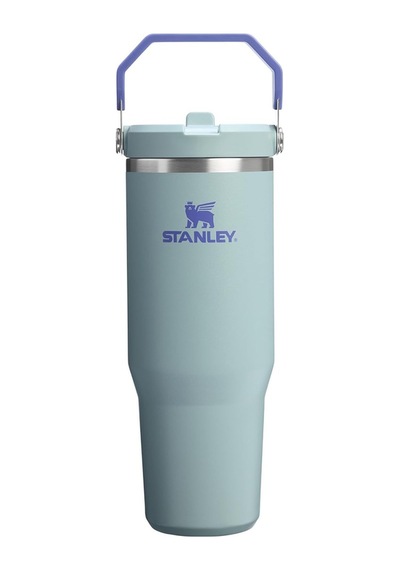 Iceflow Flip Straw Tumbler Pipetli Termos Bardak, Koyu Mavi Lupine , 0.89 Litre 1210001957466 Mavi