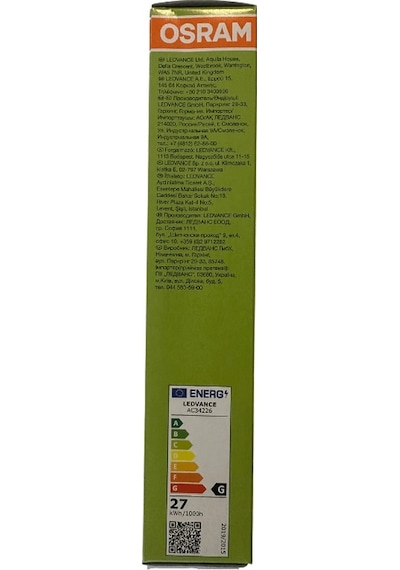 Osram Dulux D/e 26w 840 4000k Gün Işığı 4 Pinli G24q-3 Duylu