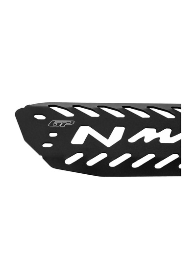 GP Kompozit Yamaha NMAX 125 / 155 2021-2025 Uyumlu Egzoz Koruma Kapağı Siyah