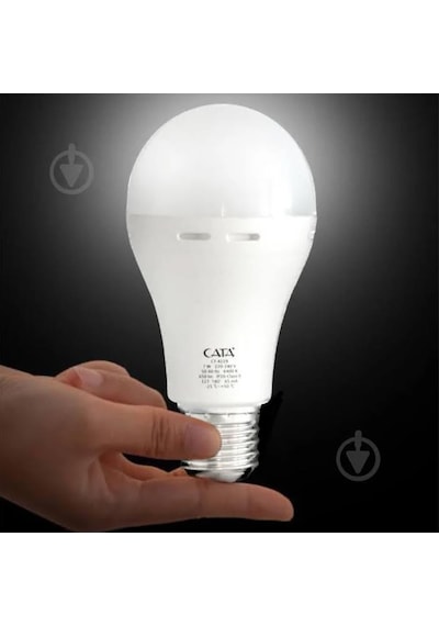 Şarjlı Led Ampul 9w 6400k Beyaz Işık
