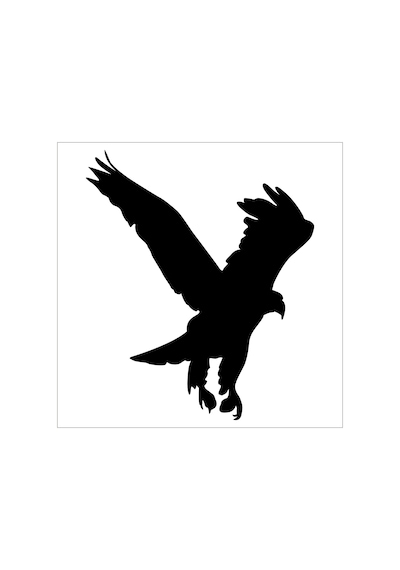 Kartal Folyo Sticker Derstv747 60cm Uzunluk Siyah