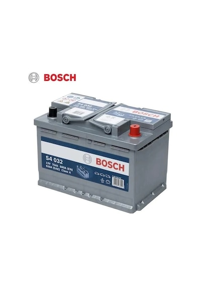0092s40320 - S4 74 Ah - 680m. Akım A En / 74ah - Bosch