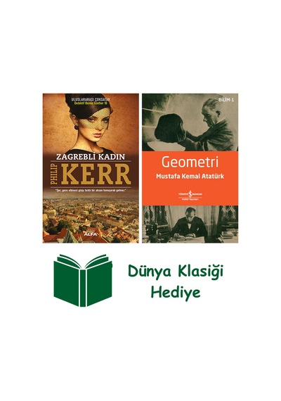 Zagrebli Kadın + Geometri + Dünya Klasiği Hediye