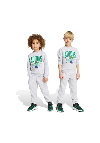Adidas Lk Mınecraft Jog Set Çocuk Günlük Eşofman Takımı Ks9036 Gri