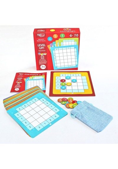 Levelup! 10 - Apartman Sudoku - Dikkat Atölyesi Yayınları