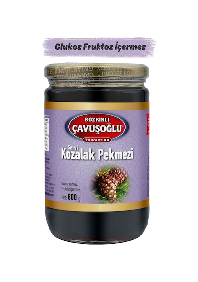 Bozkırlı Çavuşoğlu Kozalak Pekmezi Cam Kavanoz 800 G