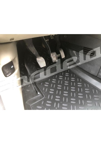 Ford Fıesta 2002-2008 Kasa Havuzlu Paspas 5D Kokusuz Kaucuk Siyah