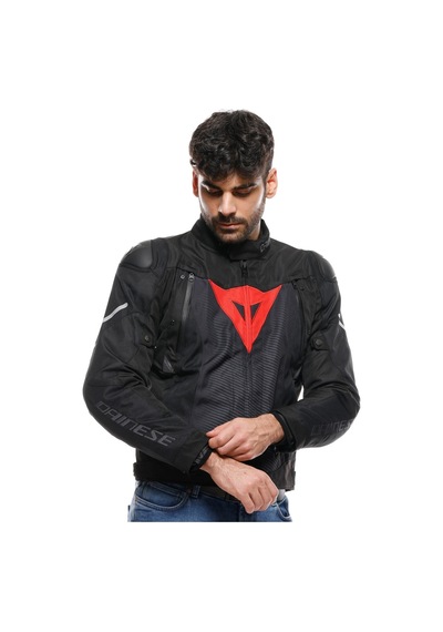 Dainese Super Sprint Black Red Lava D-dry Mont Renkli
