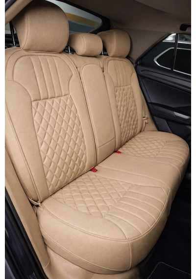Fiat Linea 2007 Ve Sonrası Uyumlu Zerafet Serisi Bej 5'li Ortopedik Koltuk Minderi 55511641
