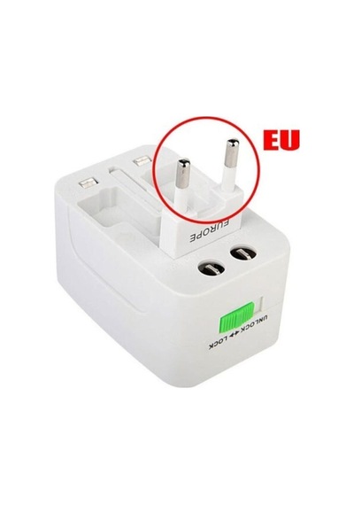 Seyahat Tipi Universal Çevirici Priz Dönüştürücü