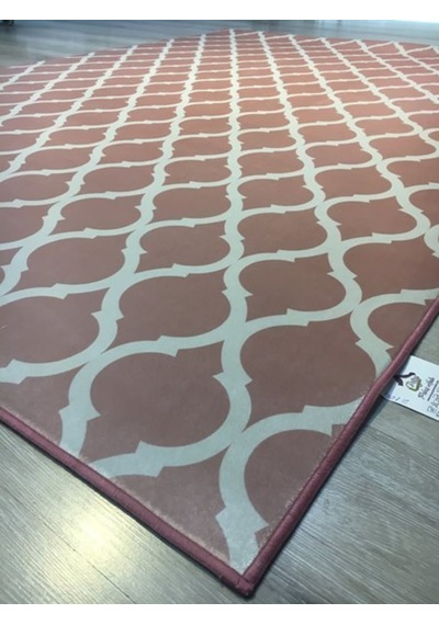 Doğuş Halı Milano Dm2104 Pudra 140X200Cm Yıkanabilir Kaymaz Halı