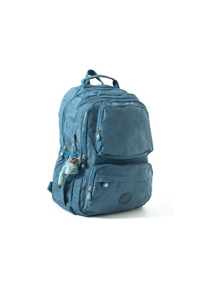 Ultra Hafif Çok Cepli Su Geçirmez Sırt Çantası Unisex Mavi Model: 571-2h