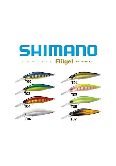 Shimano Lure Cardiff Flügel 70f 70mm 7.8g Maket Yem - T03 Sakura