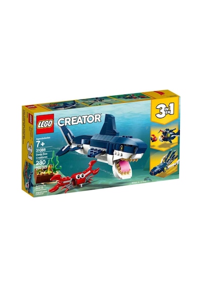 LEGO® Creator 3’ü 1 Arada Derin Deniz Yaratıkları 31088-7+ Yaratıcı Oyuncak Yapım Seti - 230 Parça