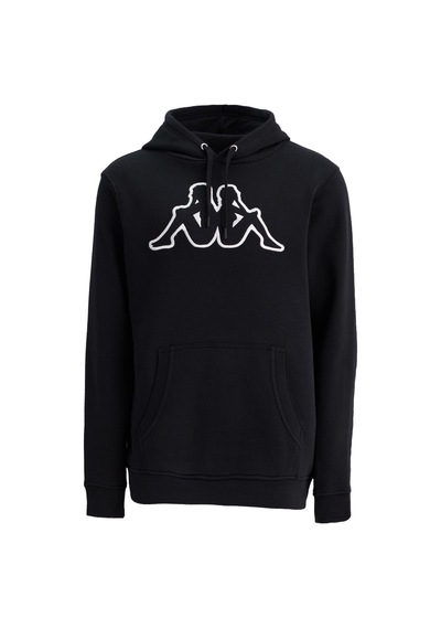 Kappa Logo Airiti Tk Erkek Günlük Sweatshirts 381F7CW-A01-1 Siyah
