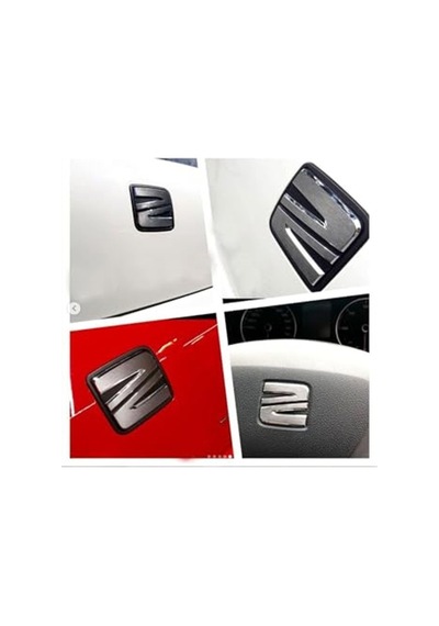 Kaplama Sticker Seti, Mat Siyah, Seat Leon Mk3 Uyumlu Abanoz