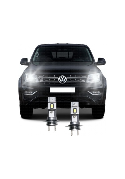 Vw Amarok Led Kısa Far Ampulü H7 Mini Led 2'li Set