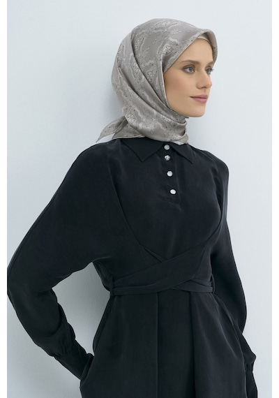 Armine Saf İpek Sura Eşarp-2026 İlkbahar-yaz- 952200d Vizon