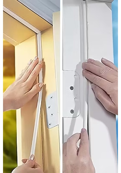 Kapı & Pencere Sızdırmazlık Fitili 10 Metre 2x5 M Kendinden Yapışkanlı Rüzgar & Ses Yalıtımı 10