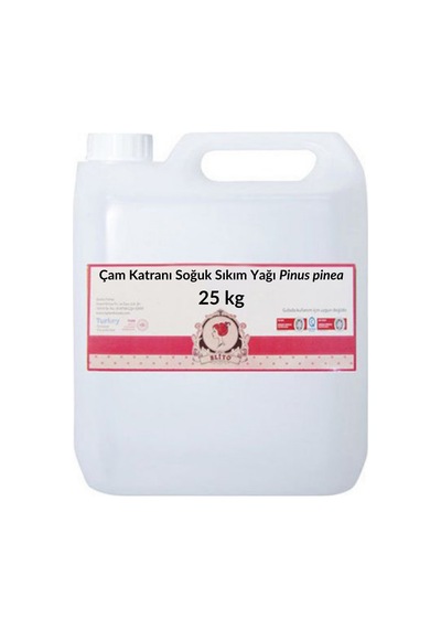 Çam Katranı Soğuk Sıkım Yağı Pinus Pinea 25 Kg
