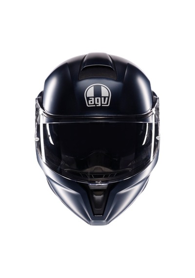 Agv Kask Streetmodular Mono Matt Profondo Kask Blue Siyah