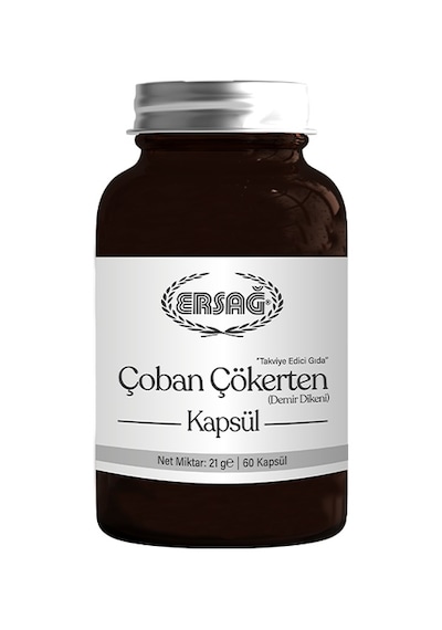 ERSAĞ ÇOBAN ÇÖKERTEN (DEMİR DİKENİ) KAPSÜL