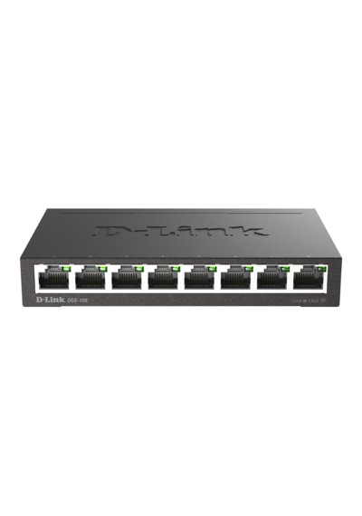 D-lınk Dgs-108/e 8-port 10/100/1000 Base-t Yönetilemez Metal Desktop Gigabit Swıtch