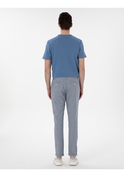 Pierre Cardin Erkek Mavi Pantolon Kanvas-chino 50301770-vr036 Mavi
