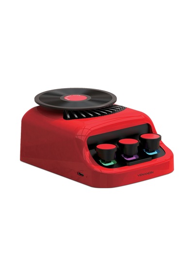 Gromo Z18 Bluetooth Hoparlör 5w Rgb Işıklı, 20 Uyku Sesli Kırmızı