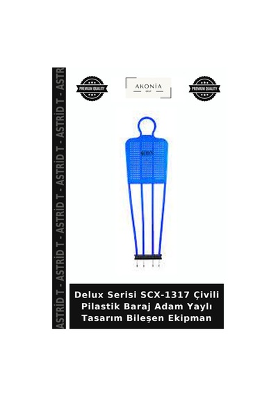 Delux Serisi Scx-1317 Çivili Pilastik Baraj Adam Yaylı Tasarım Bileşen Ekipman Çok Renkli