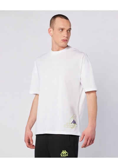 Kappa Fortes Tee Erkek Beyaz Comfort Tişört
