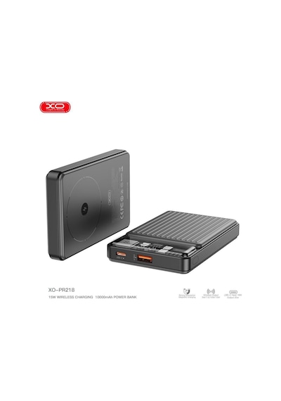 Özel Seri Seyahat Bataryası Ekipman Mobil Güç 15w Kablosuz 10000 Mah Taşınabilir Şarj Cihazı Çok Renkli