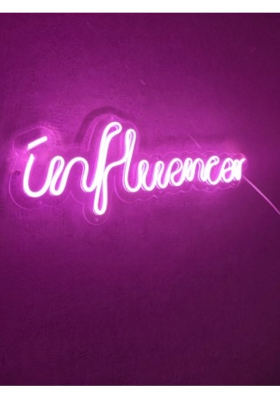 Influencer Dekoratif Led Duvar Aydınlatması Neon Led Yazı Tabela (535759841)