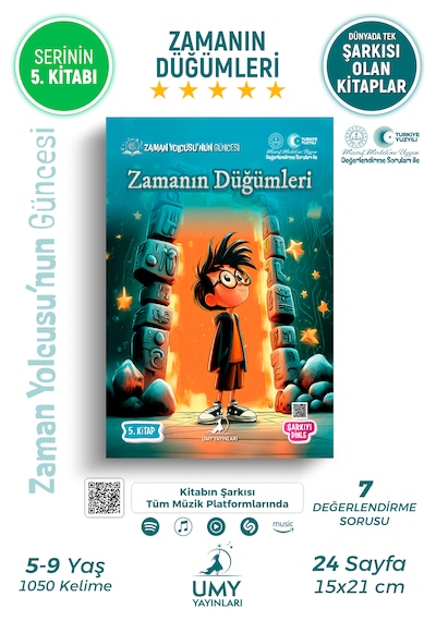 Umy Yayınları Zamanın Düğümleri - Çocuklar İçin Mantık, Empati Ve Problem Çözme Becerisi Geliştiren Final Kitabı