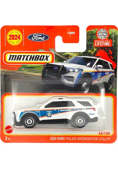 Matchbox Tekli Arabalar 2023 Ford Police Interceptor Utility Hvn4
