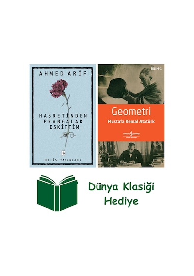 Hasretinden Prangalar Eskittim + Geometri + Dünya Klasiği Hediye
