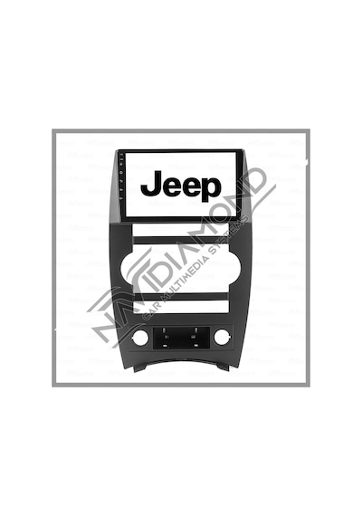 Navıdıamond Jeep Commander 2006-2010 2 Gb Ram 16 Androıd Carplay Multımedıa Teyp 9.0 İnç