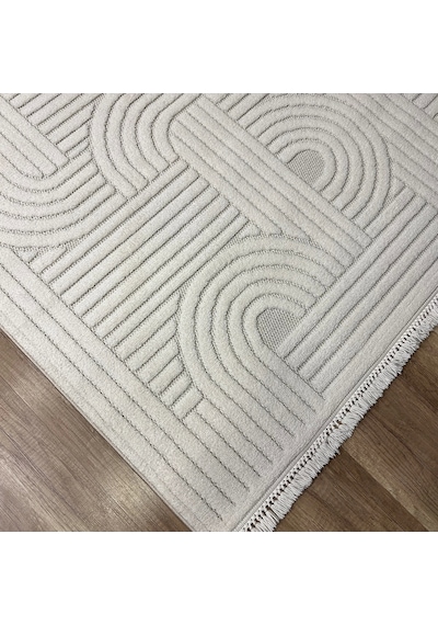 Hoom Rugs Level En270 Krem Modern Halı Krem