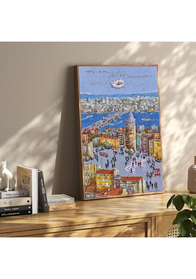 Ks Games 500 Parça Galata Kulesi Puzzle - Gafur Uzuner