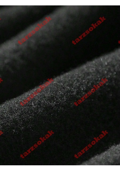 Startmore Tarzsokak Chicago Letter Baskılı Erkek Sweatshirtleri Kışlık Bisiklet Yaka Kapüşonlu Sokak Stili Polar Siyah