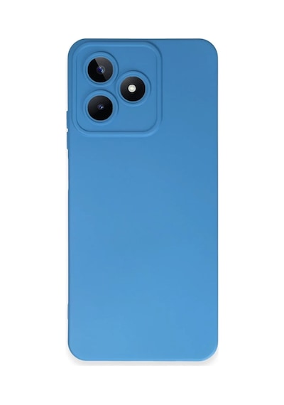 Realme C53 Uyumlu Kılıf Nano İçi Kadife Silikon - Mavi