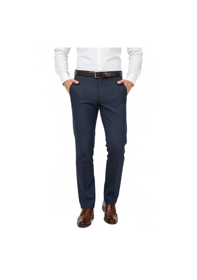 Kamer Erkek Regular Fit Klasik Pilesiz Kanvas Pantolon P1168 Bgl-st04796 Lacivert