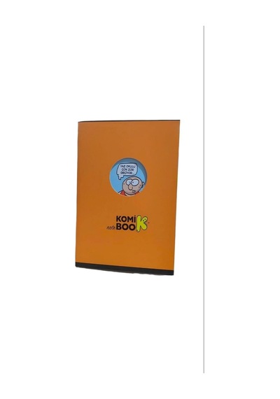 Paklon Kareli A7 Komik Notebook Turuncu
