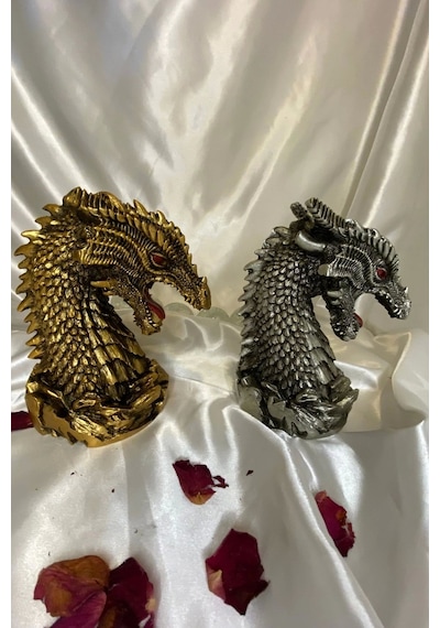 Feng Shui Dragon Ejder Kafası 2li Ejderha Kafası