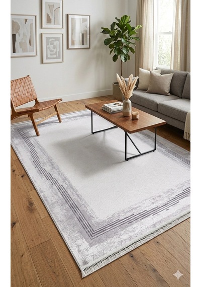 Padişah Halı 200x290 Santo Koleksiyonu 60887-095 Gri