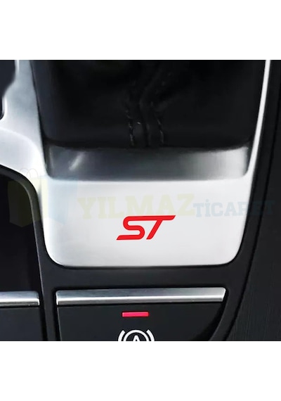 Ford St Logo Torpido Vites Direksiyon Konsol Oto Sticker 10 Adet 2 X 1 Cm