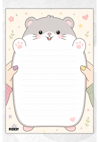 A5 Bloknot Çizgili Defter - 50 Yaprak - Memopad - Notepad - Not Defteri - Not Kağıdı - 3933 Çok Renkli
