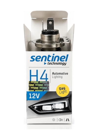 Sentinel Ampul 12v H4 60/55watt P43t Tırnaklı